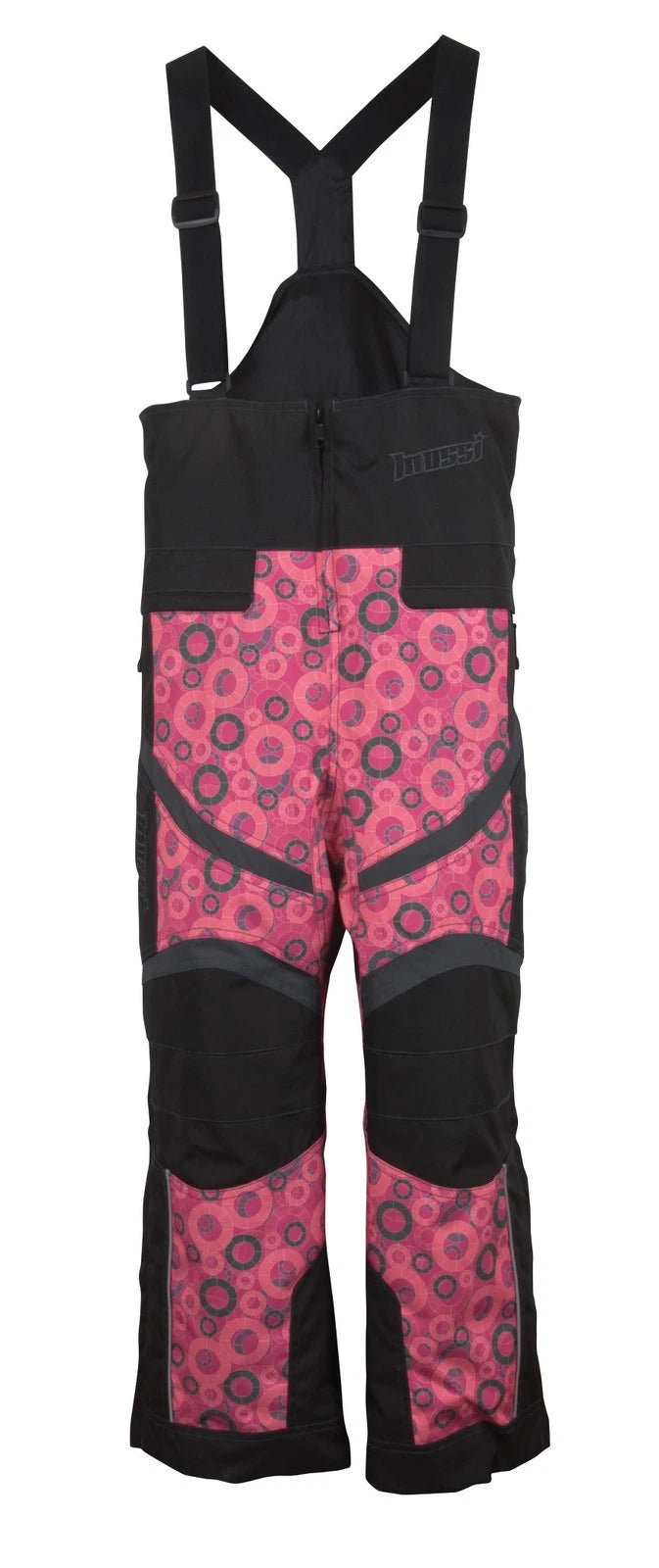 Girls Youth Snow Bibs Pants for Mossi Circles (90-201C-2) Size 2 Pink