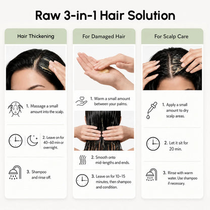 Batana Oil for Hair Growth (100% Natural, 4.9 Fl Oz)