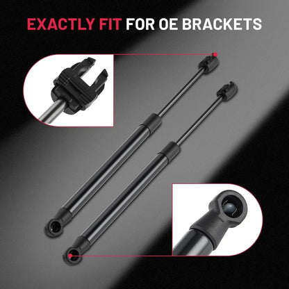 2PC Front Hood Lift Supports for Chrysler 300 (2005–2010) & Dodge Magnum (2005–2008)