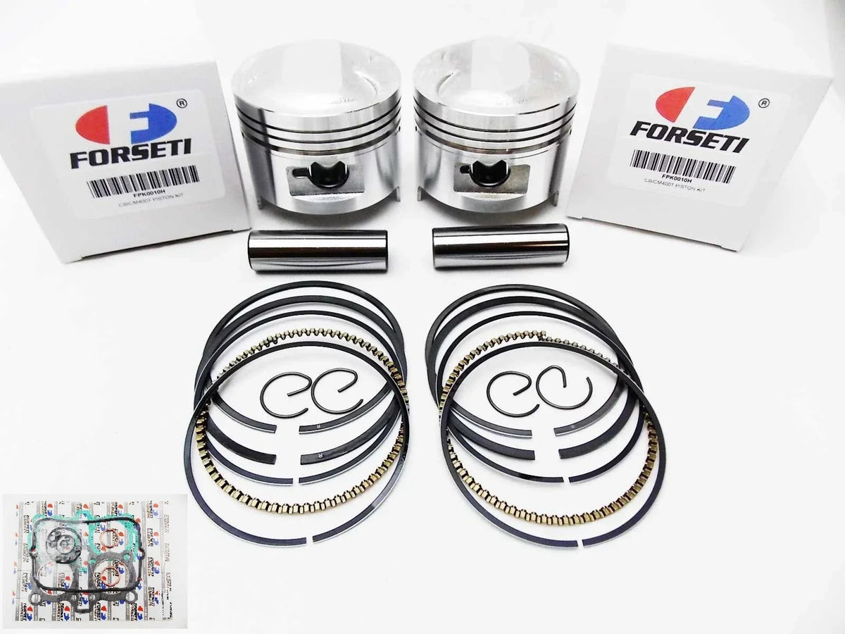 Top End Kit 70.5mm Piston Rings Gasket for Honda CM400T (1979)