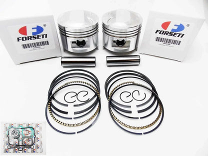 Top End Kit 70.5mm Piston Rings Gasket for Honda CM400T (1979)