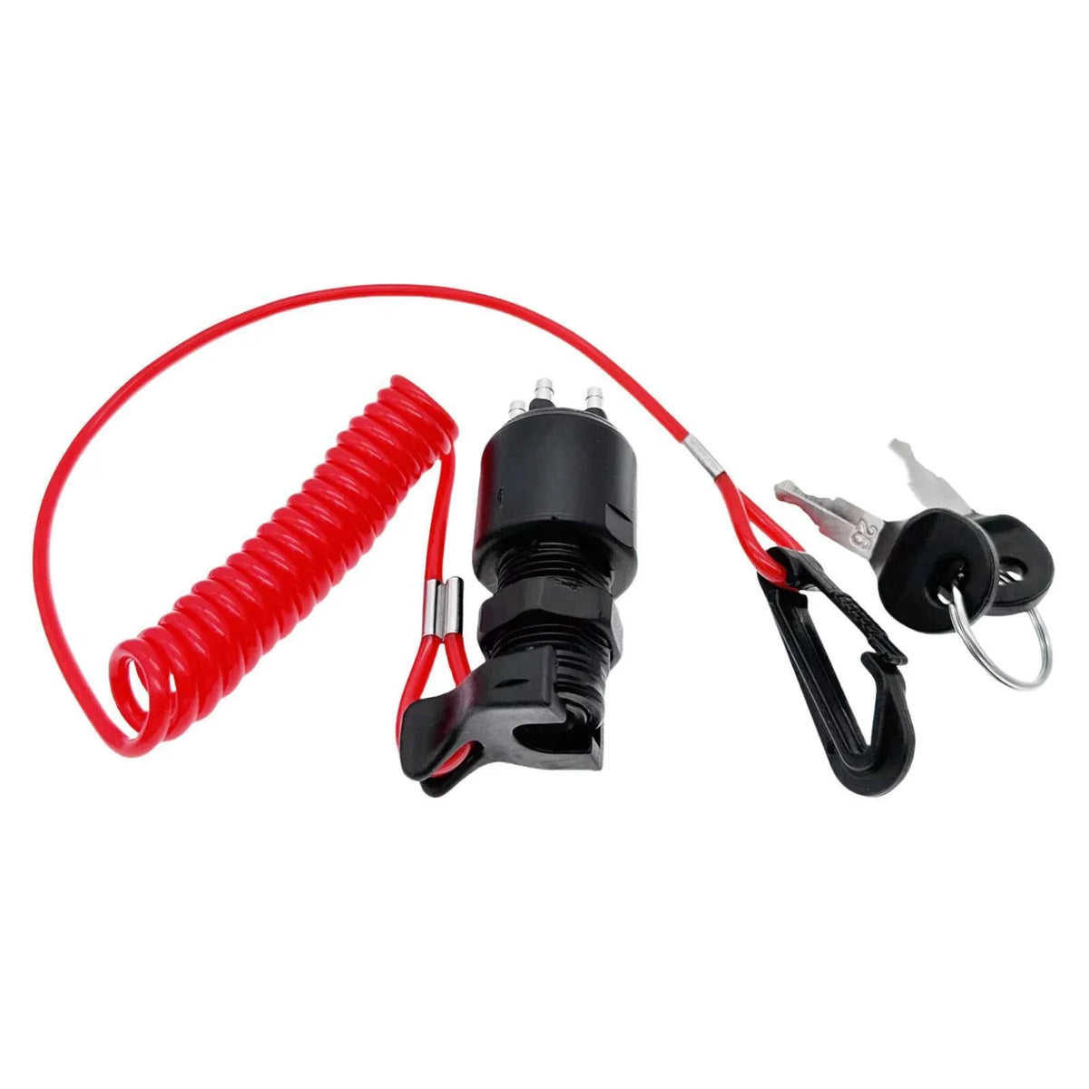 Ignition Switch Key w/ Lanyard for Johnson OMC Evinrude Boat (1996–Up) 5005801