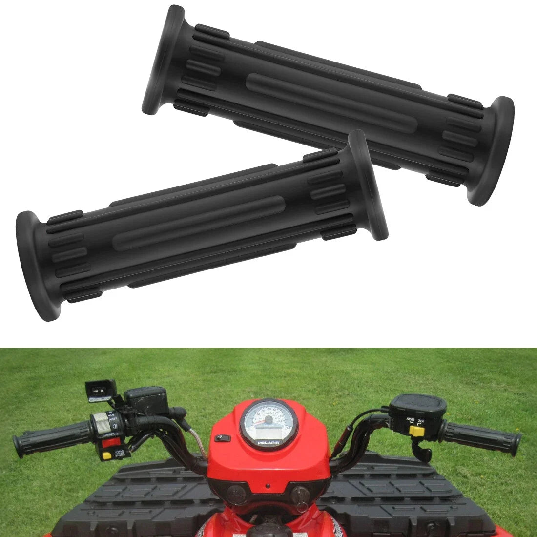 2X Handlebar Grips for Polaris Sportsman 400-800 (2000–2014) MV7 X2