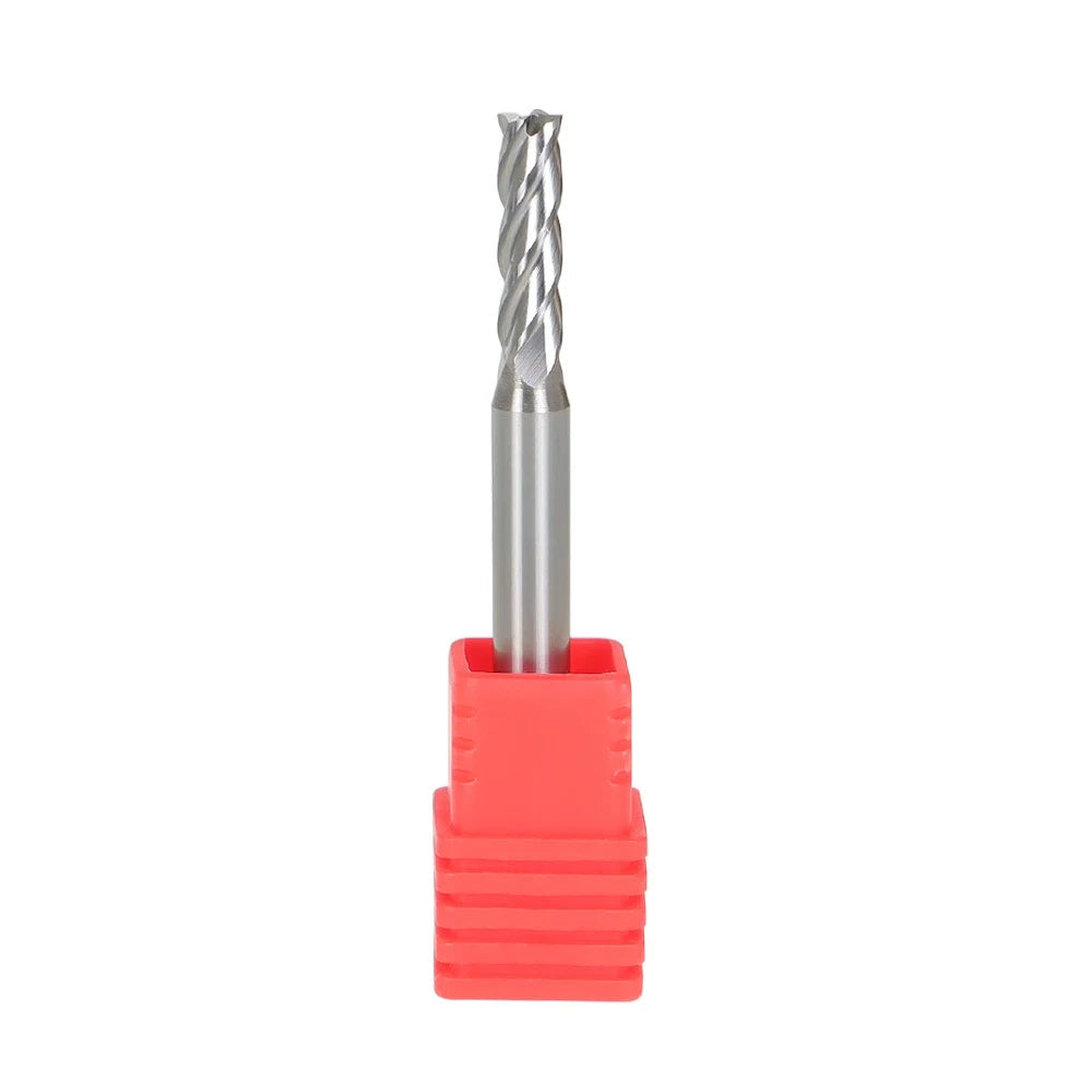 5PCS 4 Flute Carbide End Mill 5/32" (9/16" LOC, 2" Overall Length)
