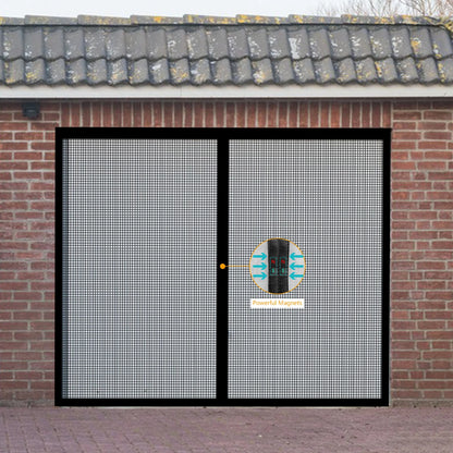 Magnetic Garage Door Screen for Garage (Heavy-Duty Insect Bug Mesh)