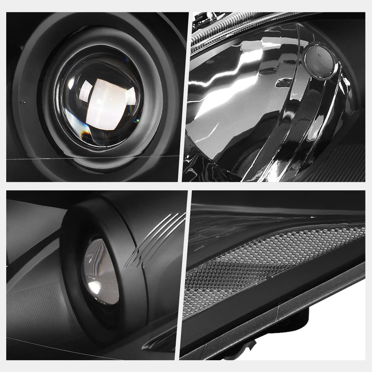 Projector Headlights for Lexus ES350 (2007–2009) OE Style Black Housing