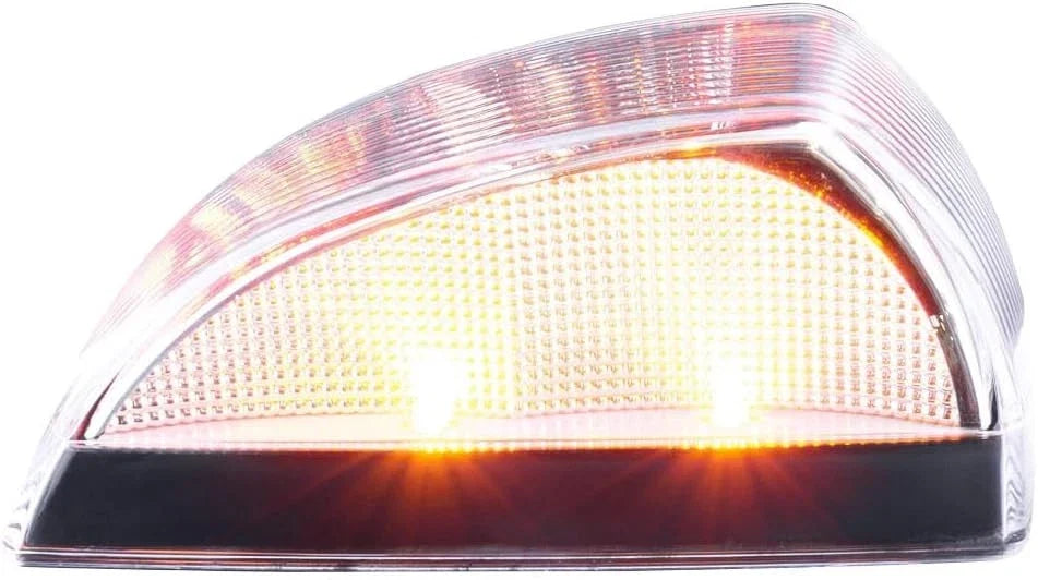 Amber LED Cab Light Replacement for Freightliner M2 (2014–2019) Clear Lens