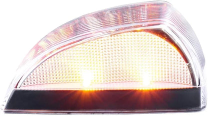 Amber LED Cab Light Replacement for Freightliner M2 (2014–2019) Clear Lens
