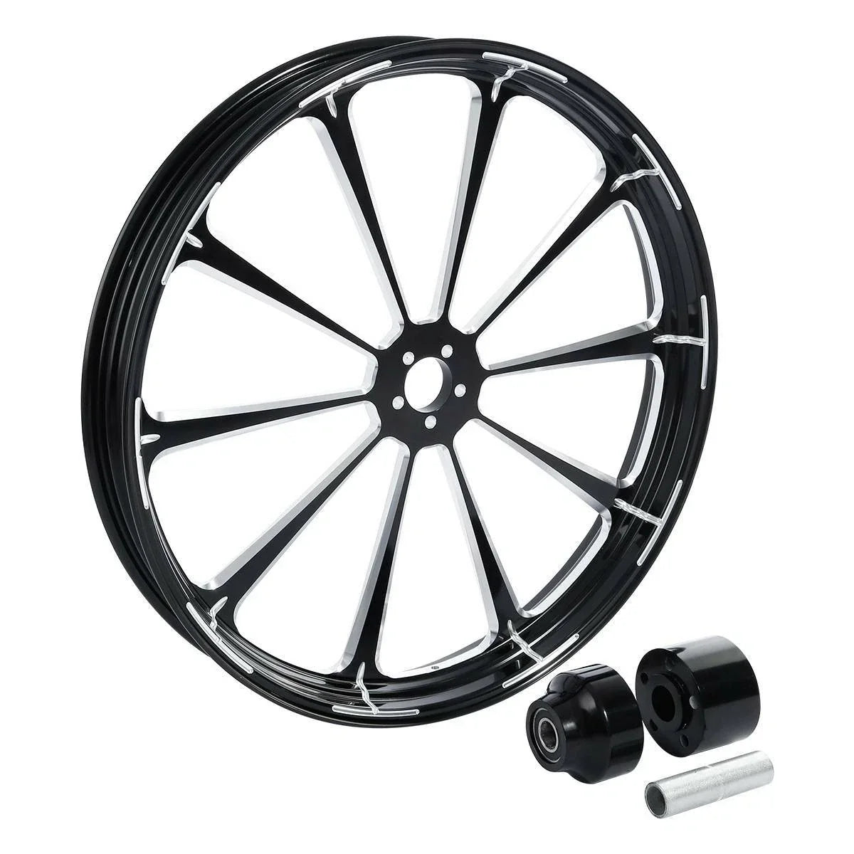 Front Wheel Rim Hub 26" X 3.5" Single Disc for Harley Electra Glide (1997–2021)