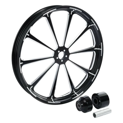 Front Wheel Rim Hub 26" X 3.5" Single Disc for Harley Electra Glide (1997–2021)