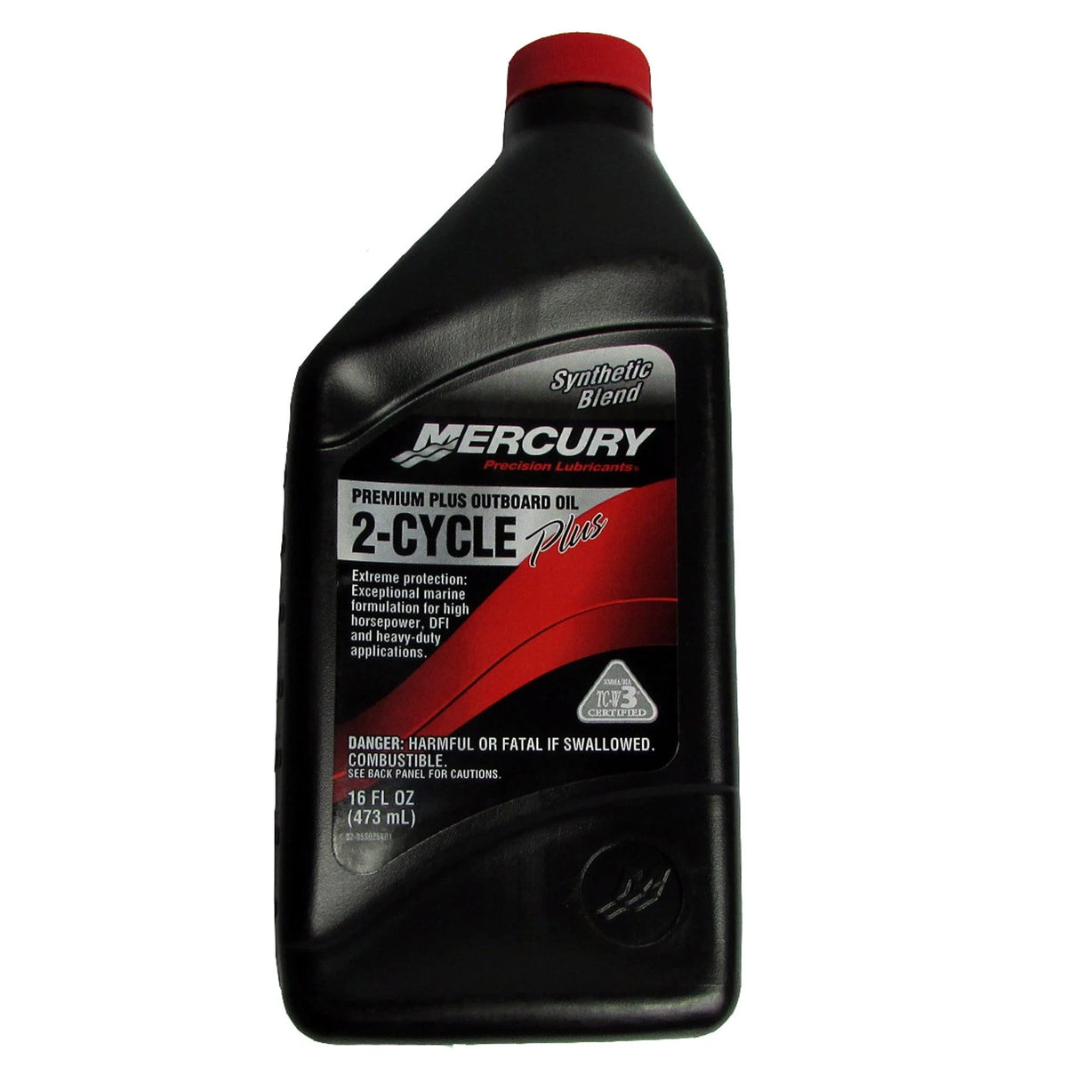 2X 16oz 2-Stroke Outboard Engine Oil for Mercury Marine (92-858025K01)