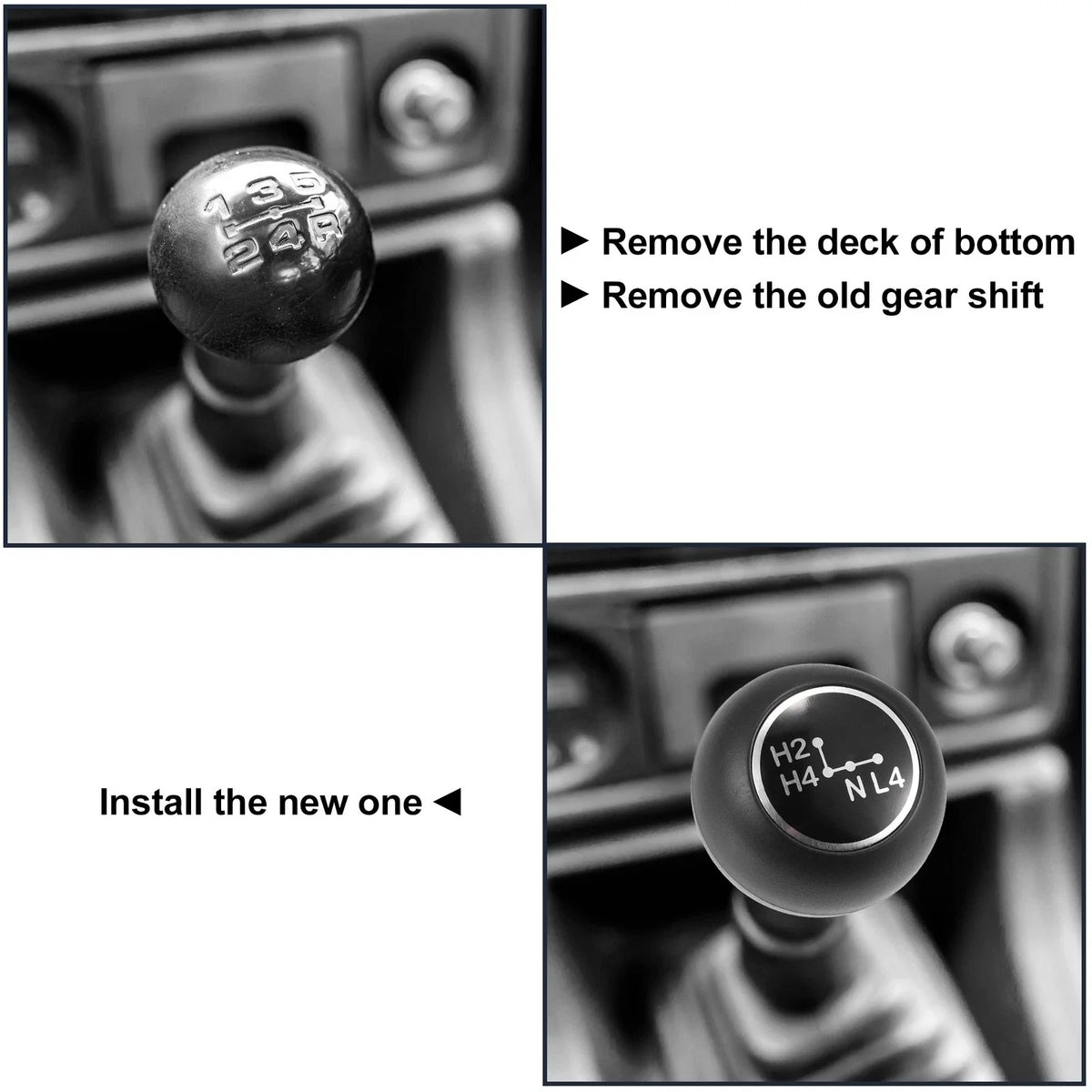 Automatic Gear Shift Knob for Toyota Land Cruiser (1974–1984) ABS 723115915402