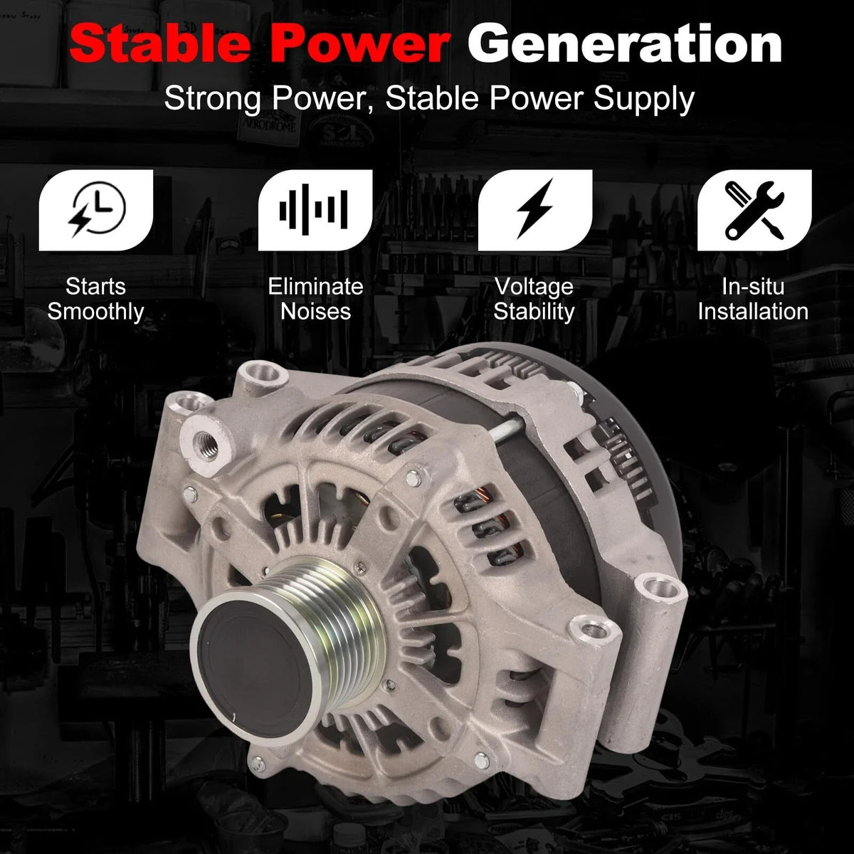 12V 210 Amp Alternator for BMW F10 528i, F25 X3 (2011–2012)
