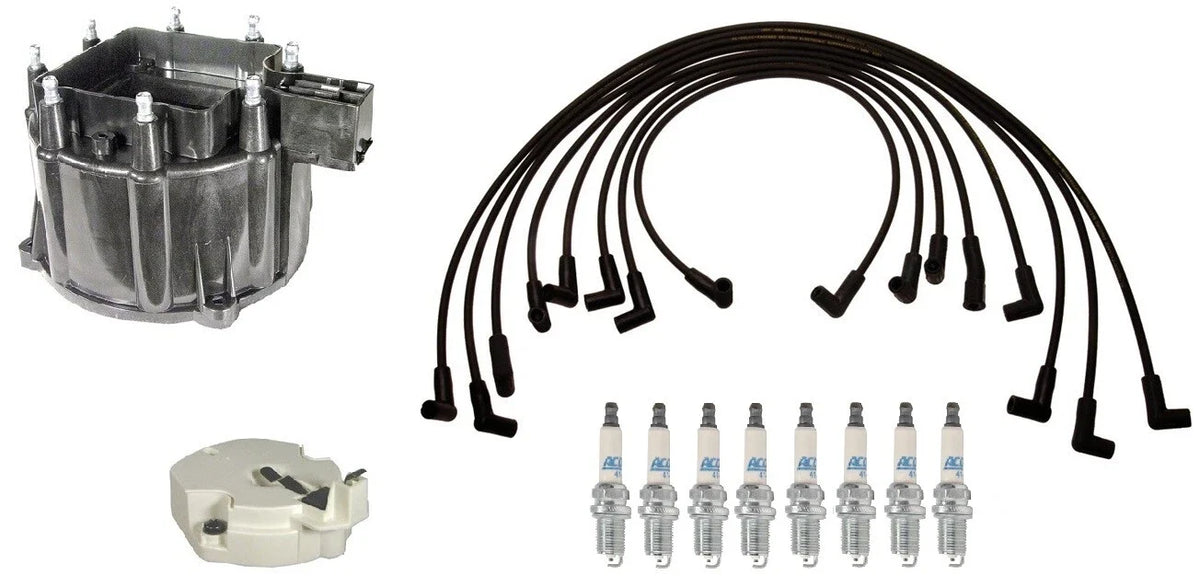 ACDelco Ignition Kit for Corvette 5.7 V8 (1997–2004) - Rotor, Cap, Wires, Plugs