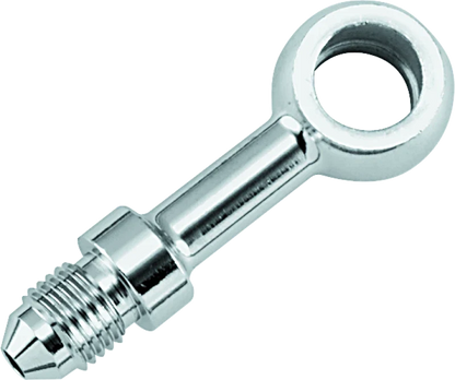 Twin Power Stainless Brake Fitting 3/8 Inch X AN3 Straight Banjo Adaptor