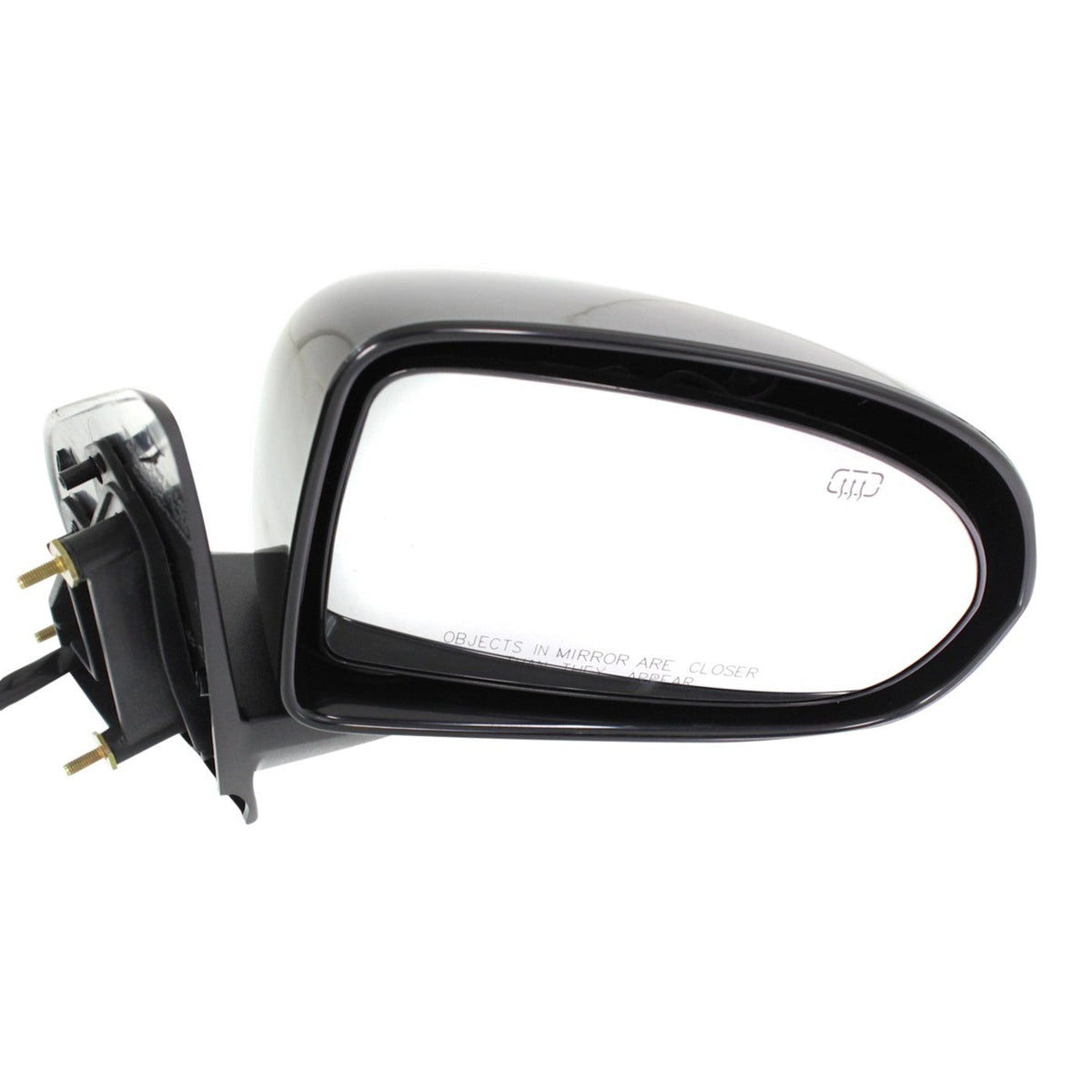 Power Heated Mirror for Jeep Compass (2017–2023) - Smooth Black Right Side