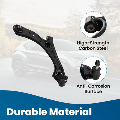 Right Front Suspension Lower Control Arm with Ball Joint for 2016–2022 Honda HR-V