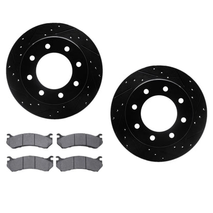 Brake Rotor Set Rear for GMC Yukon XL 2500 (2000–2007) ALX-PAU-DF-8412-48026-CLA12