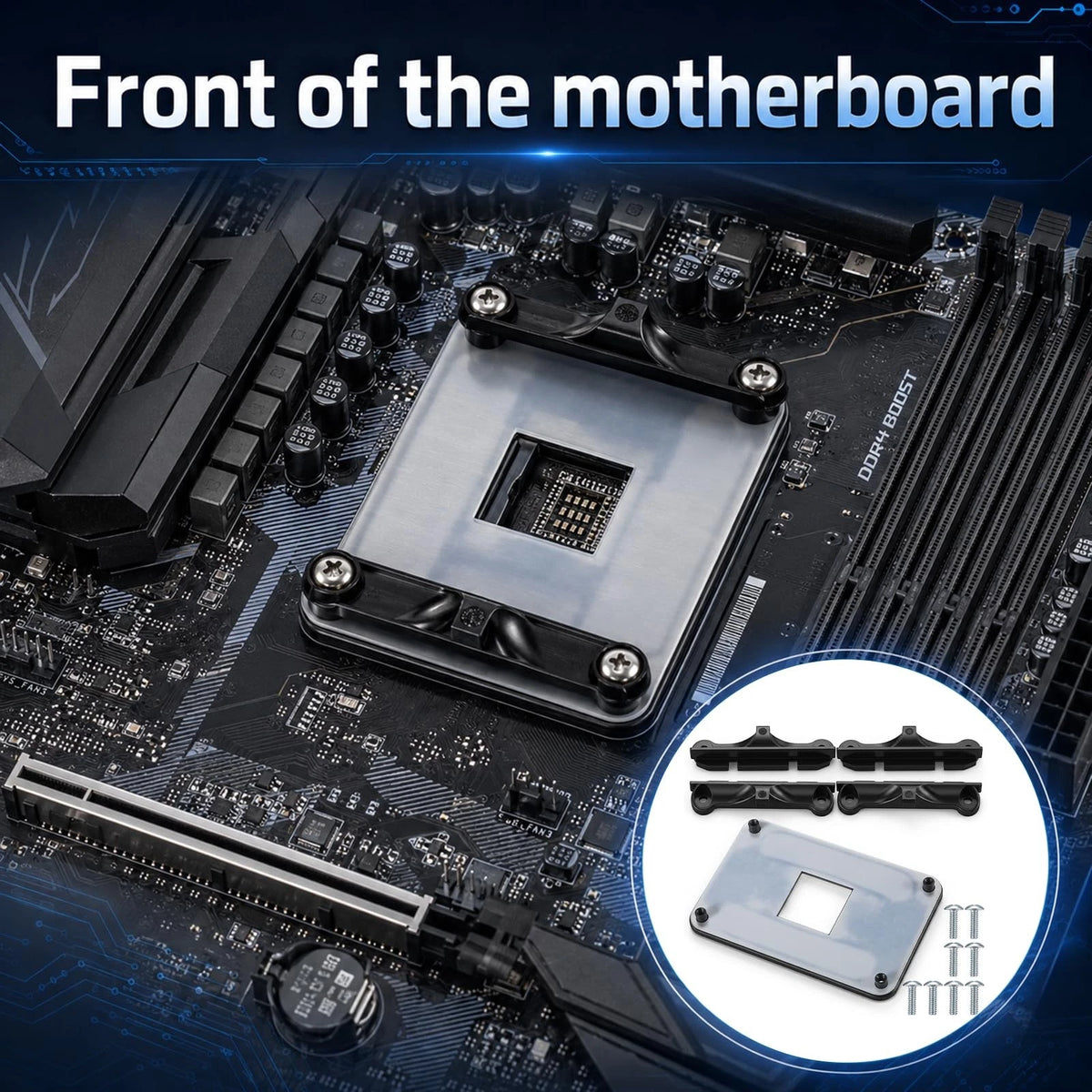AM4 Backplate Set with Brackets and Screws for CPU Cooler