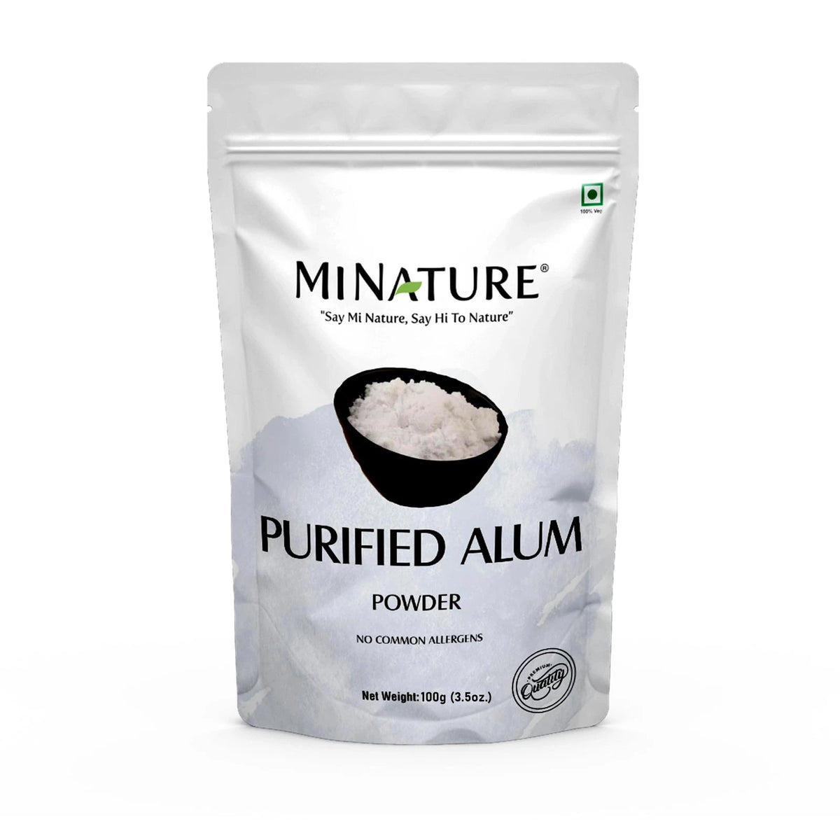 Alum Powder Natural Astringent 100g for Skin Care and Odor Control