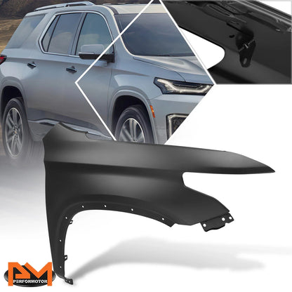 Steel Front Passenger Right Side Fender Panel for Chevrolet Traverse (2018–2024)