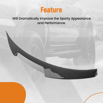 Trunk Spoiler Wing Lip for Audi A5/S5/RS5 4-Door (2018–2024) Carbon Fiber