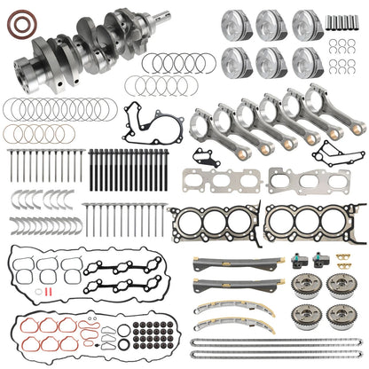 Engine Rebuild Overhaul Kit & Crankshaft/Piston/Timing for Hyundai Kia 3.3L