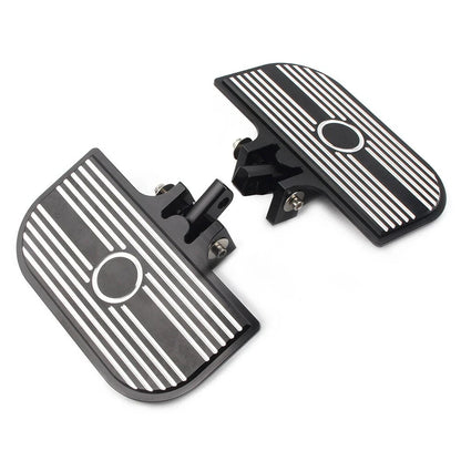 Passenger Floorboards Pedal Pads for Harley Heritage Springer Low Rider