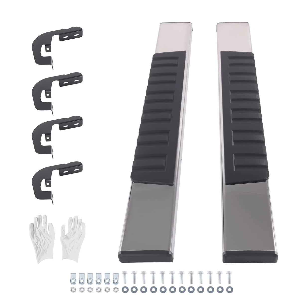 Step Bars for Chevrolet Silverado GMC Sierra 1500-3500HD (2007–2019) 534PHY