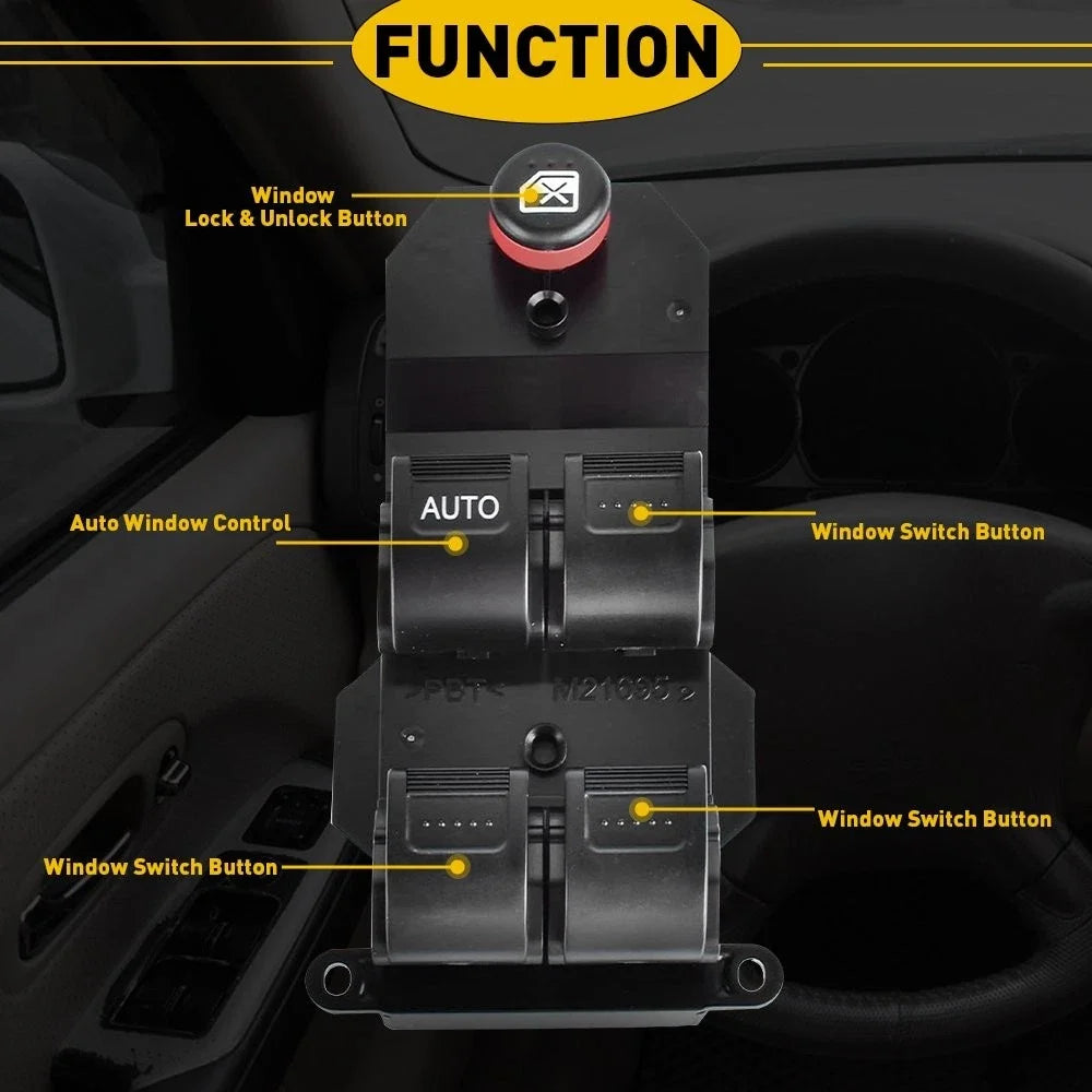 Electric Power Window Master Control Door Switch for Honda CR-V (2002–2006)