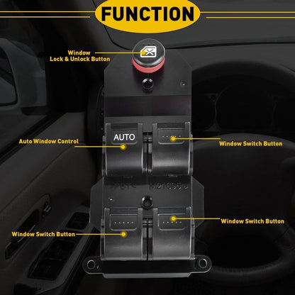 Electric Power Window Master Control Door Switch for Honda CR-V (2002–2006)