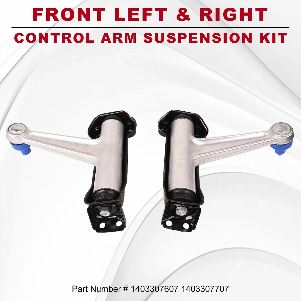 2X Front Control Arm with Ball Joint for Mercedes S320 S500 S600 CL500 CL600