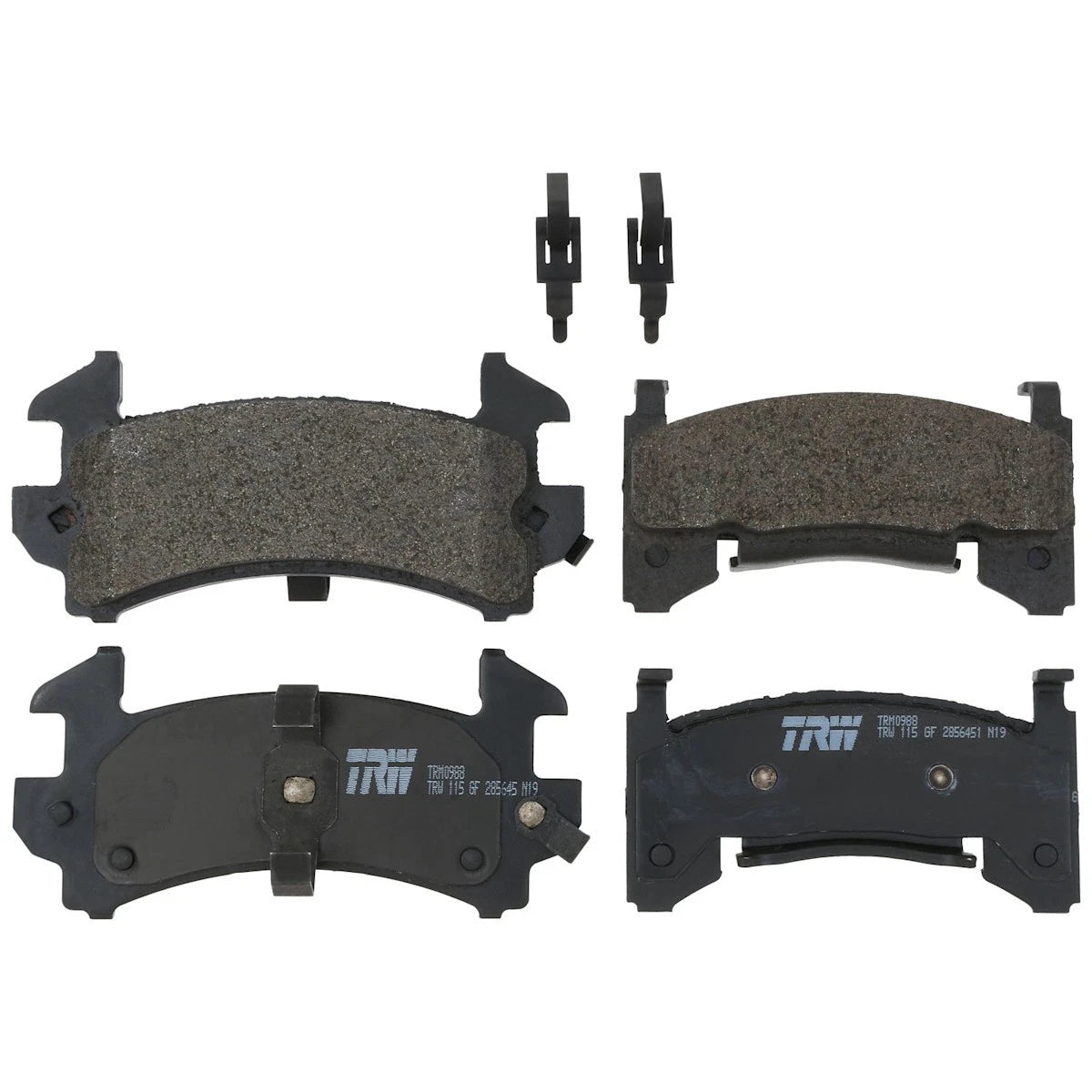 2X Brake Pad Set for Chevy S10 Pickup (2003) - TRM0988