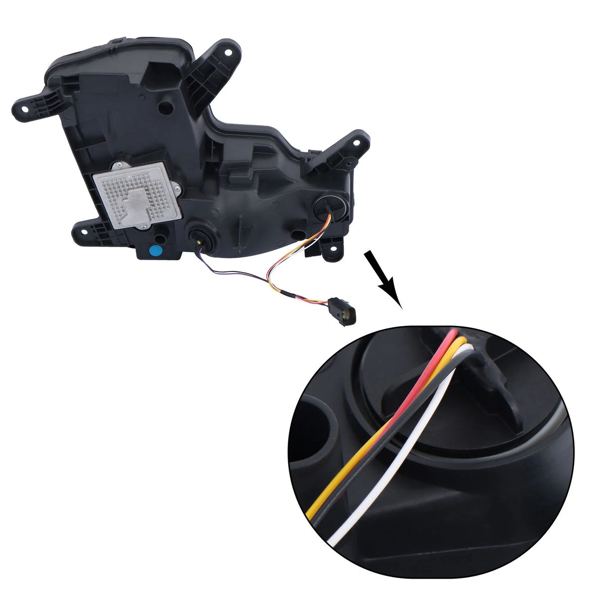 Set of 2 LED Fog Lights for Cadillac Escalade (2015–2020) BCK86735K