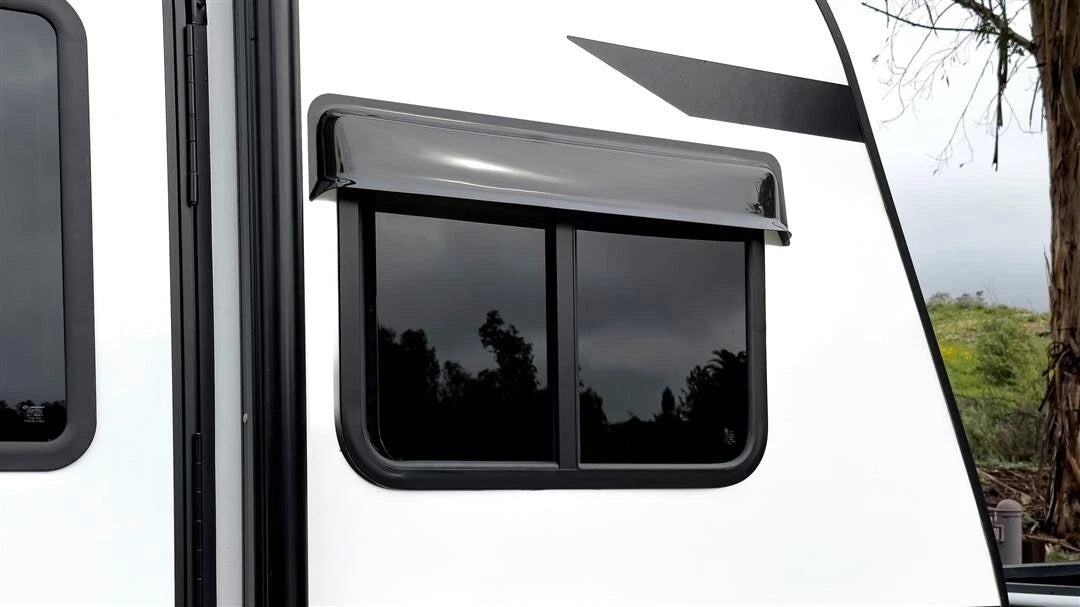 60 Inch ABS Smoke Plastic Drip Cap Rain Gutter Guard for RV Trailer (RV1060)