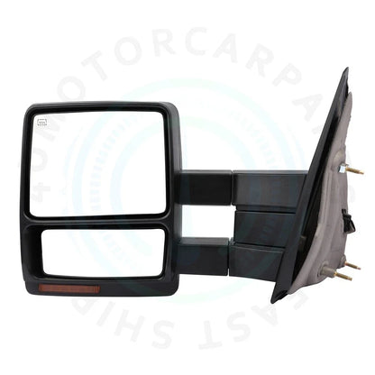 LH Driver Tow Mirror for Ford F150 (2007–2014) Power Heated LED Turn Signals