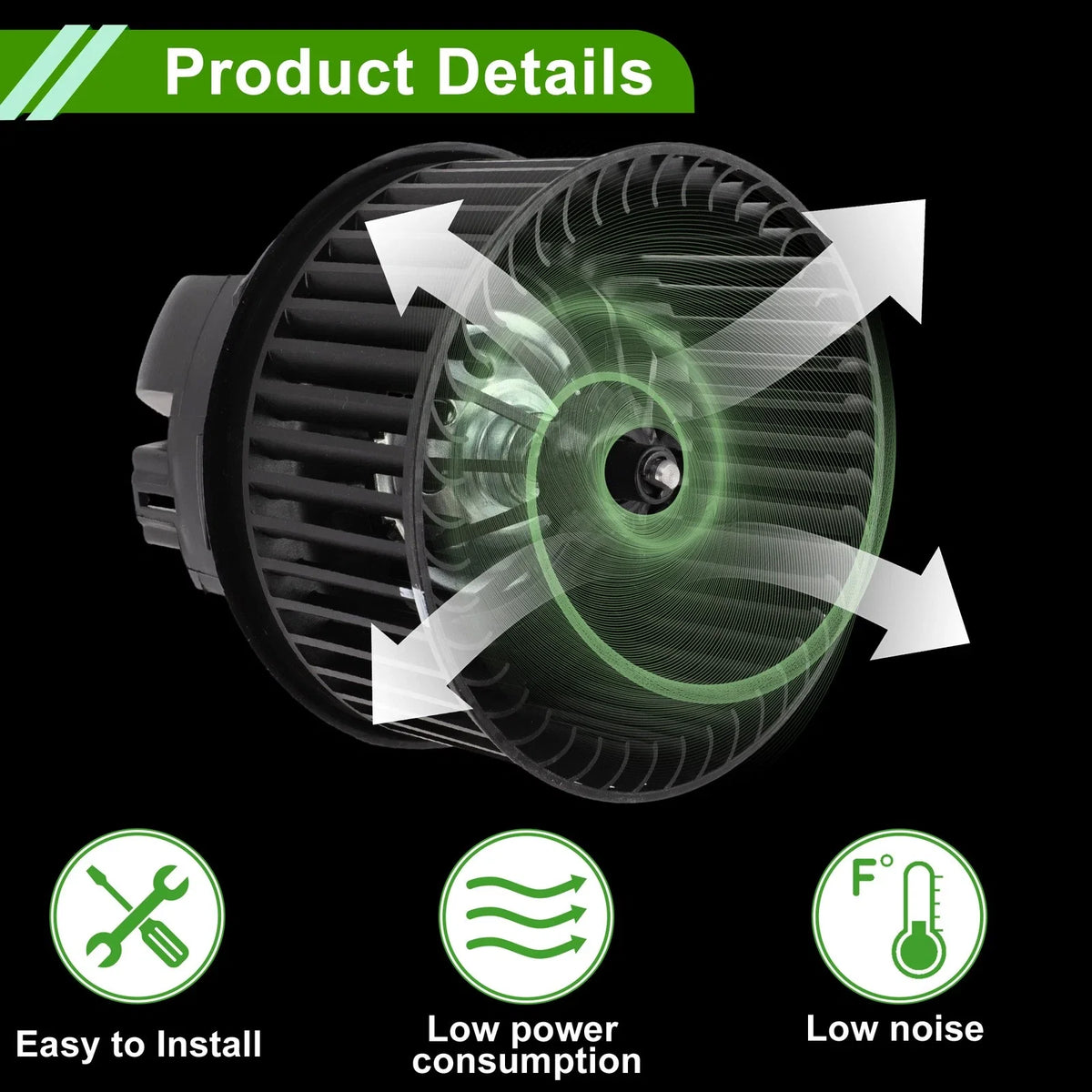 HVAC Blower Motor Assembly for Ford Escape (2013–2019) DV6Z-19805-B