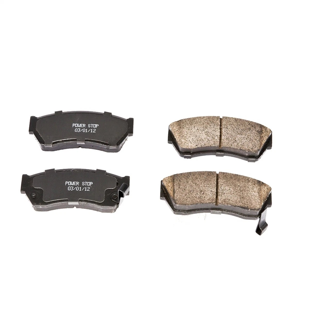 2X Powerstop Brake Pad Set Front for Chevy Suzuki Swift Metro (1994–2001) 16-451, SSCP451, 50000451, PGD451M