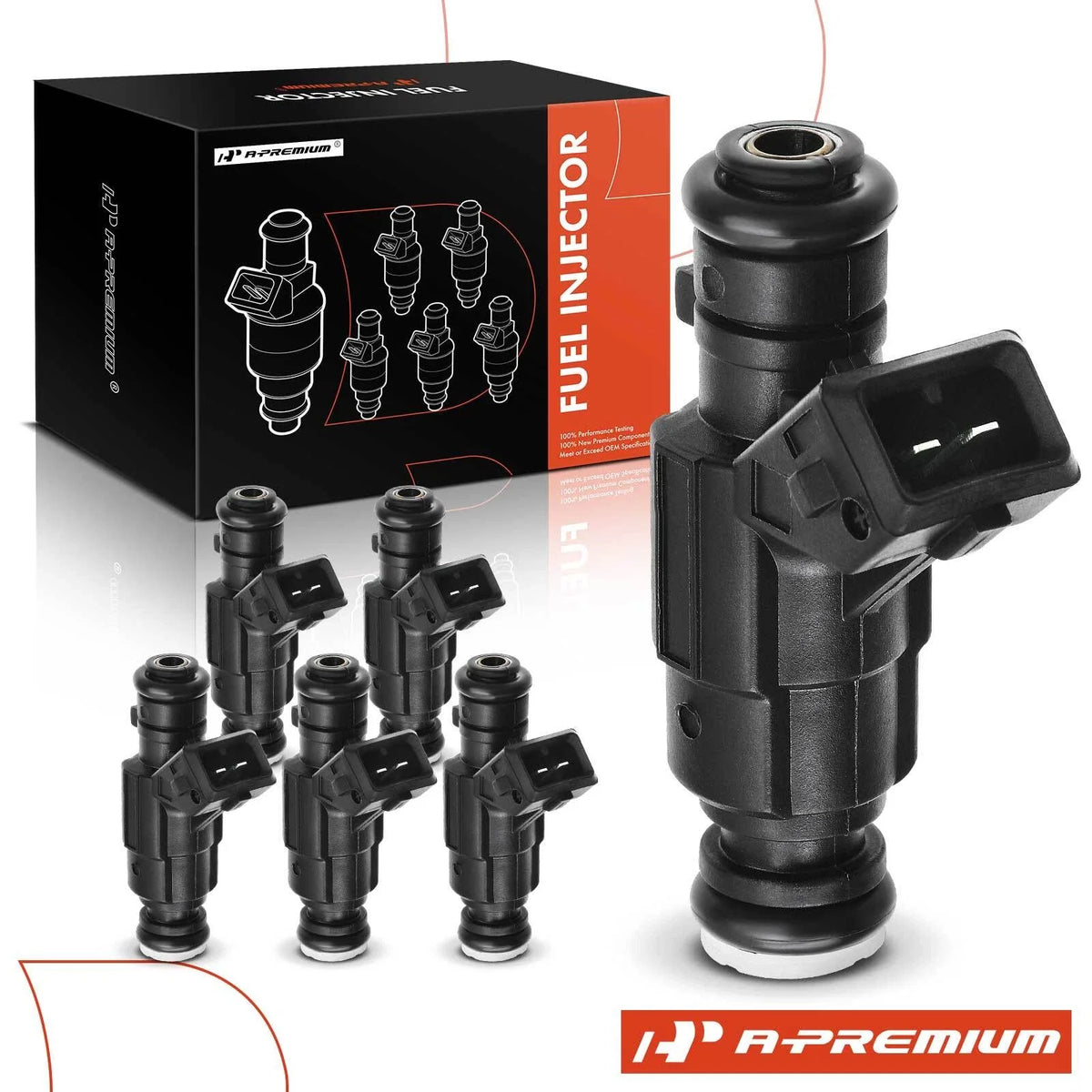 6x Fuel Injector for Mercedes-Benz C280 CLK320 E320 ML320 (1998–2000)