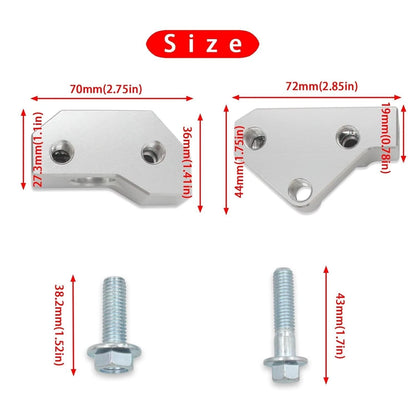 Knock Sensor Relocation Bracket Kit for GM Gen III LS V8 (1997–2007) 124522