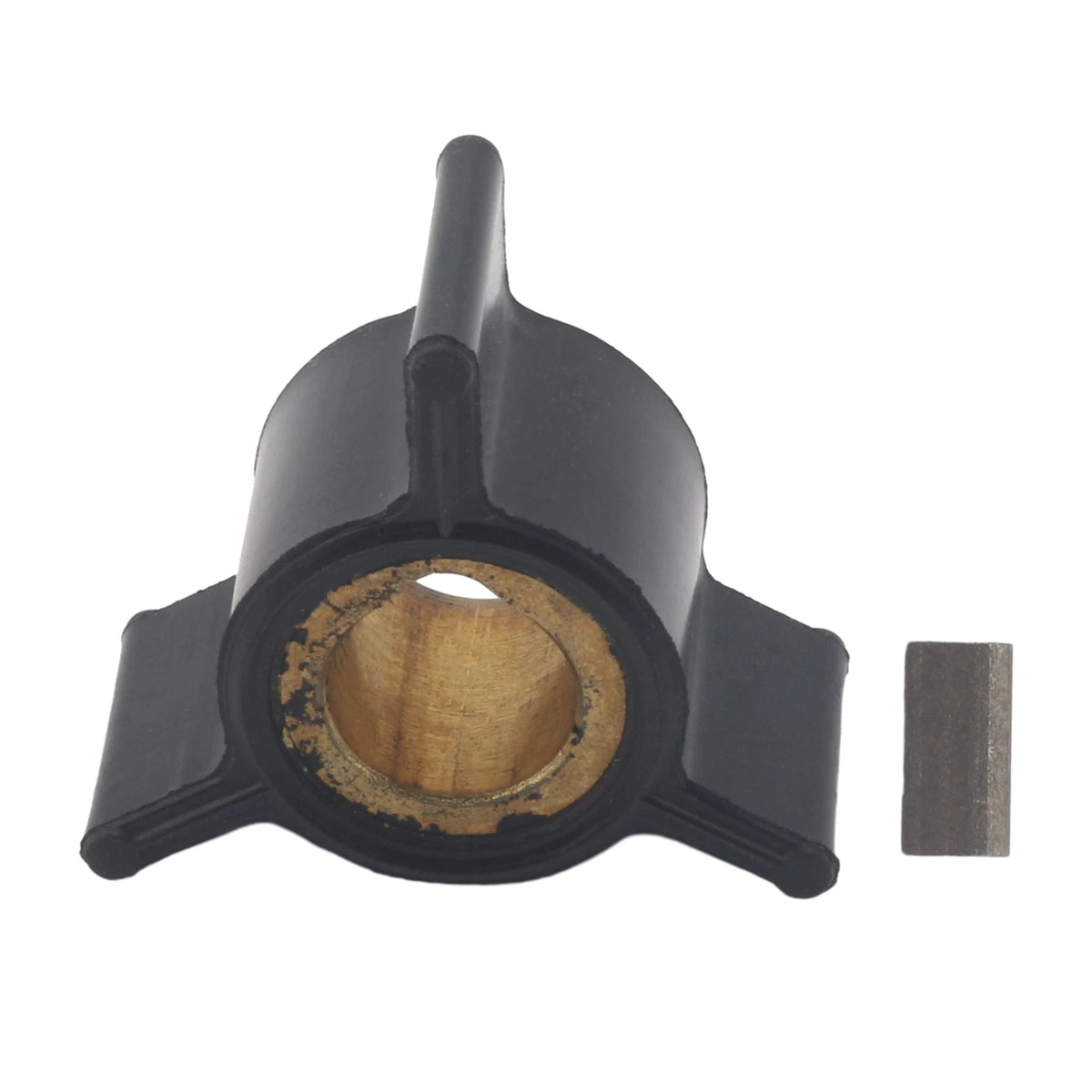 Outboard Water Pump Impeller & Key for Evinrude Johnson 2-4 HP (0396852, 0433935, 0767407, 0769221, 0335956)
