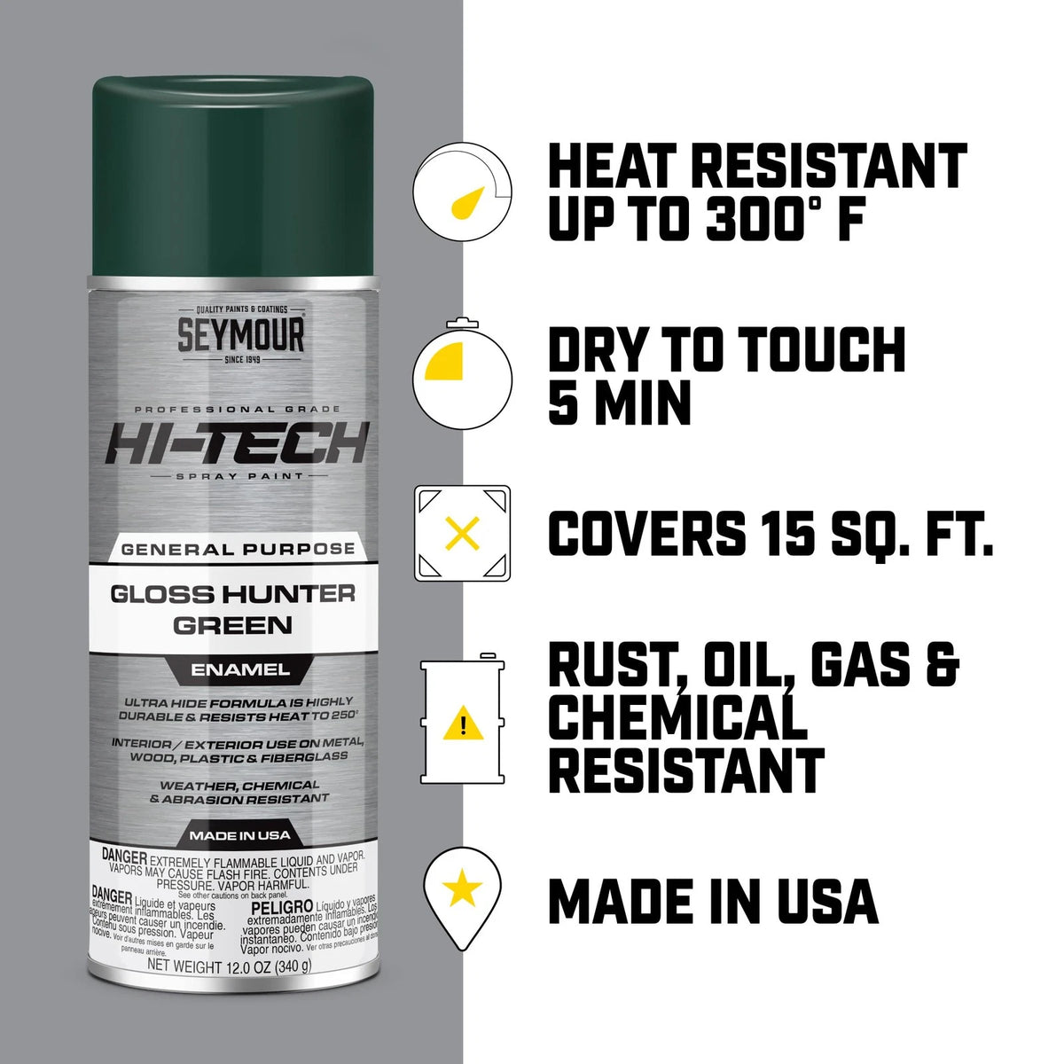 Seymour EN-48 Engine Spray Paint for Chevy (Pack of 1) - Chevy Orange