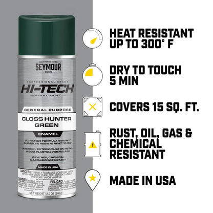 Seymour EN-48 Engine Spray Paint for Chevy (Pack of 1) - Chevy Orange
