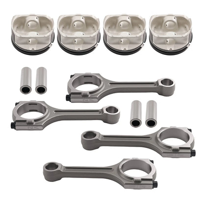 Set of 4 Connecting Rod Pistons for Hyundai Sonata, Kia Sorento, Optima (2011–2019)