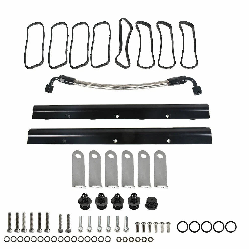 Billet Intake Manifold Fuel Rail Kit for LS LS1 LS2 LS3 LS6 (2000–2023)
