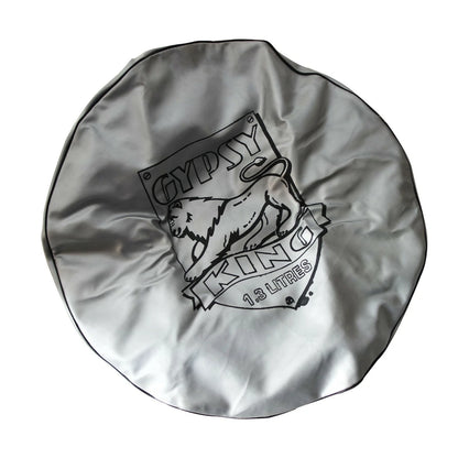 Soft Gray Rear Spare Tire Wheel Cover for Suzuki SJ413 (1981–1998)