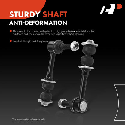 2X Front Stabilizer Bar Link for Dodge Ram 1500 2500 3500 (2006–2010)
