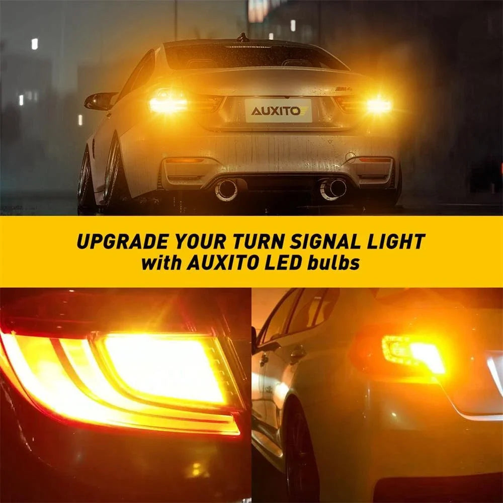 LED Turn Signal Blinker Bulbs 3157 4057 4157 for