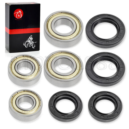 Front Wheel Bearings Kit for Yamaha YFZ450 YFZ450R YFZ450X (2004–2023)
