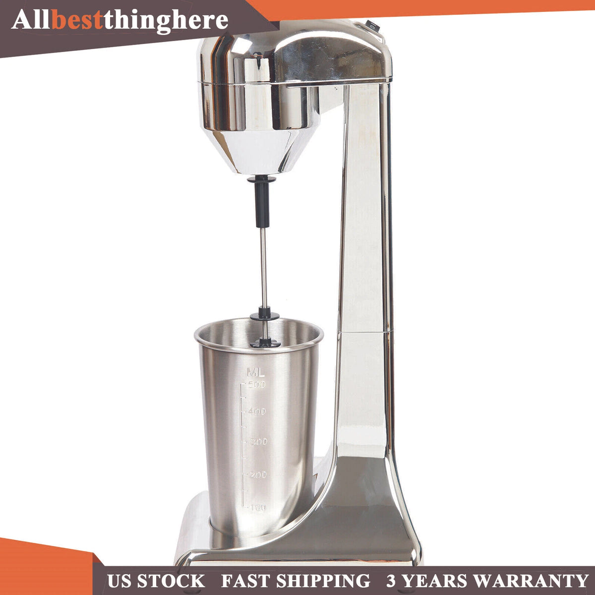 Commercial Electric Milk Shaker for Smoothies and Milkshakes